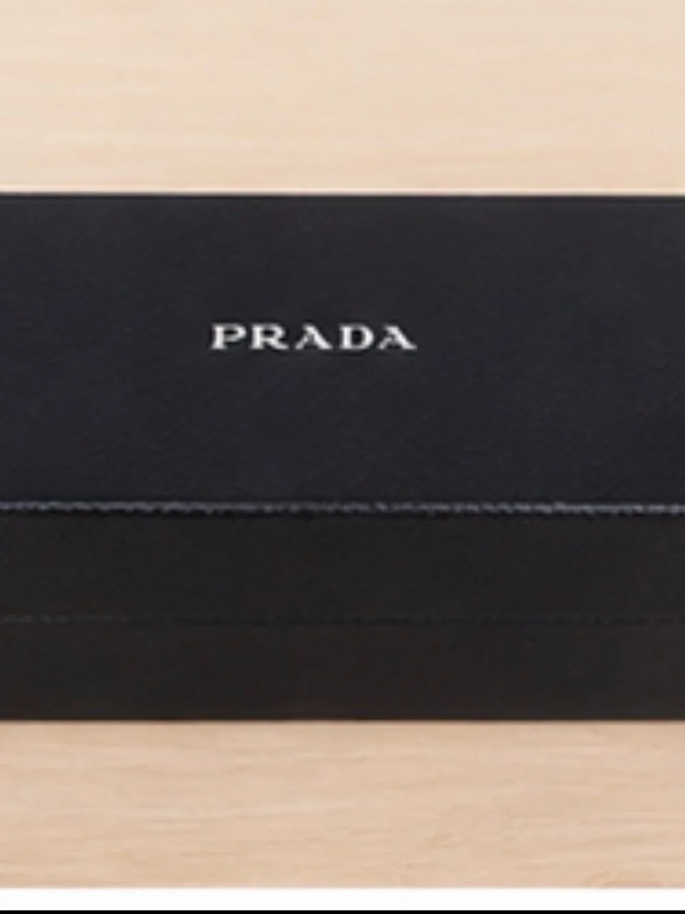 Prada Black Cat-Eye Eyeglasses Gold & Tortoiseshell VPR 02Y-F